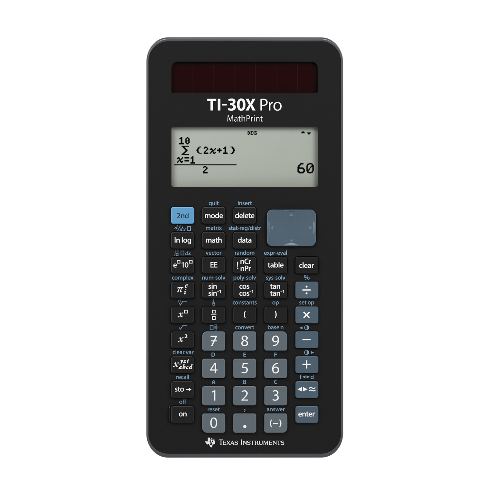Texas Instruments TI-30xpro Gewährerweiterung 