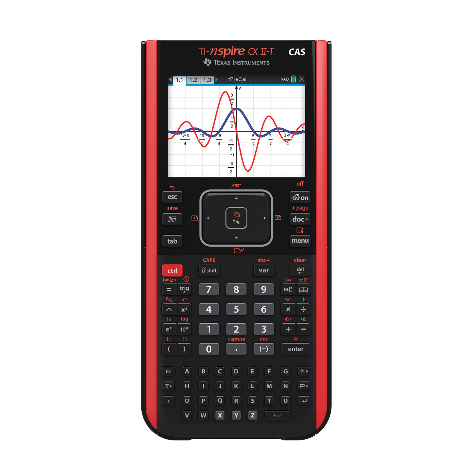 Graphik Taschenrechner Ti-Nspire cx ii-t cas Kinder Schulsachen Schulmaterialien Texas Instruments Schulmaterialien 