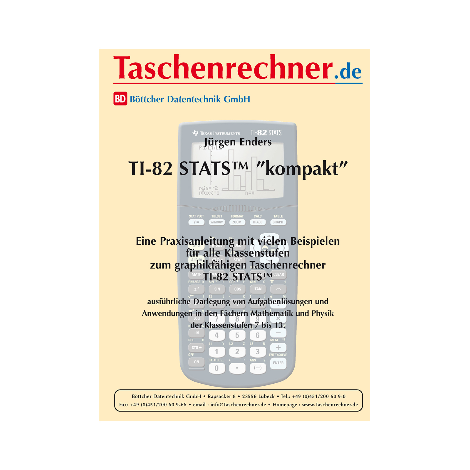 Fachbuch für TI-82 STATS