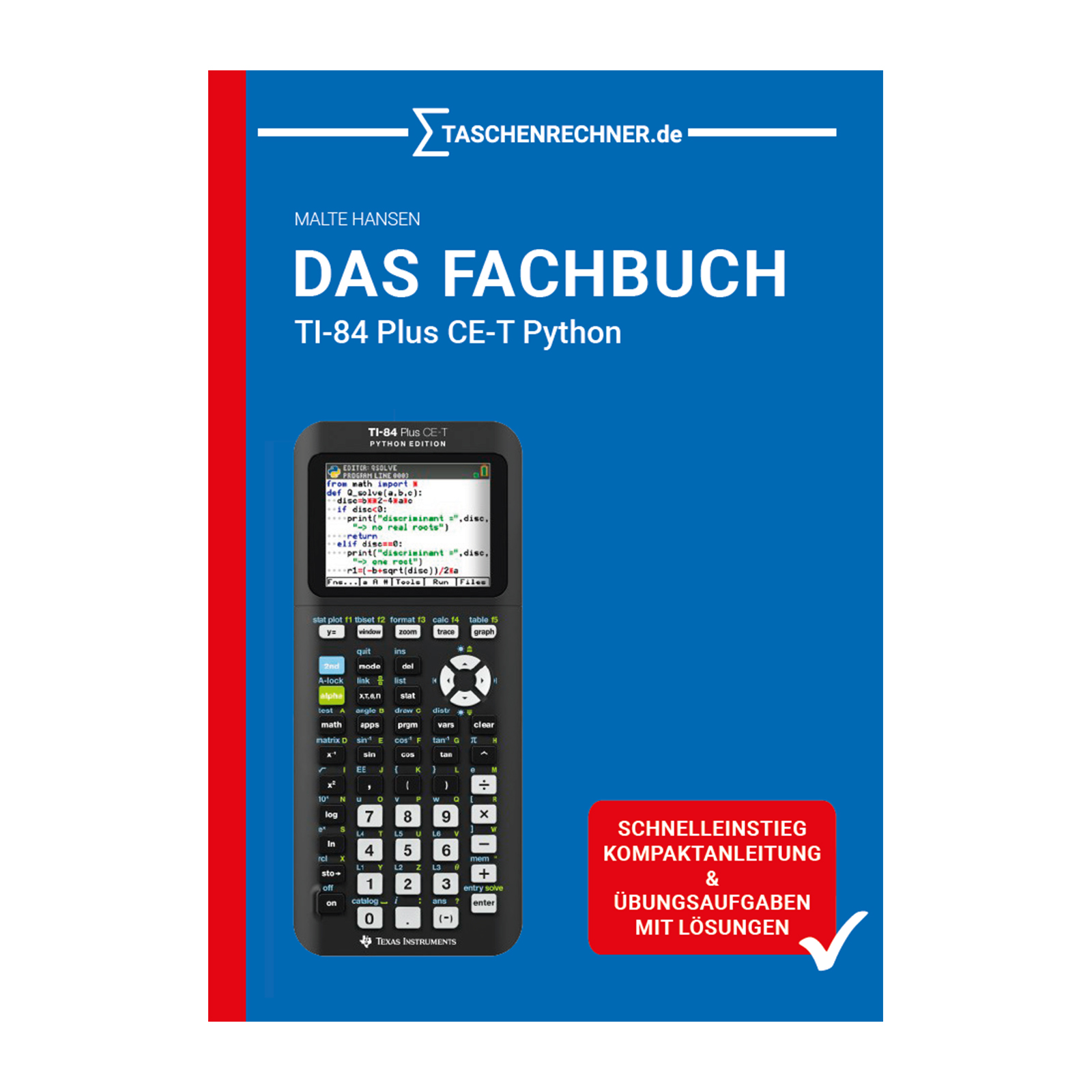 Fachbuch für TI-84PlusCE-T Python