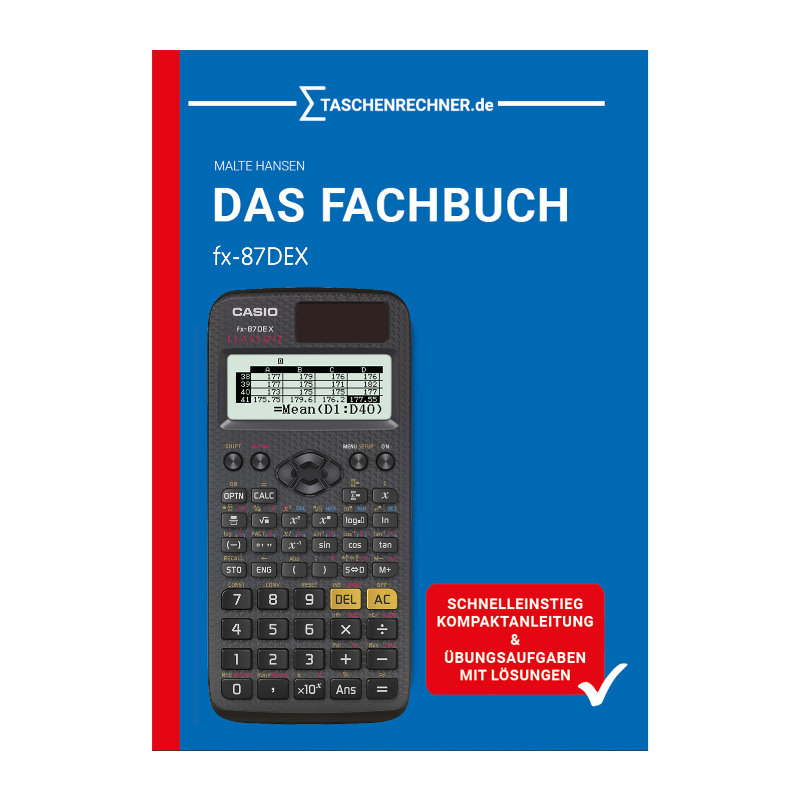 Praxisbuch Buch Im Fokus Taschenrechner Casio FX-87 DE Plus Schulrechner Rechner 