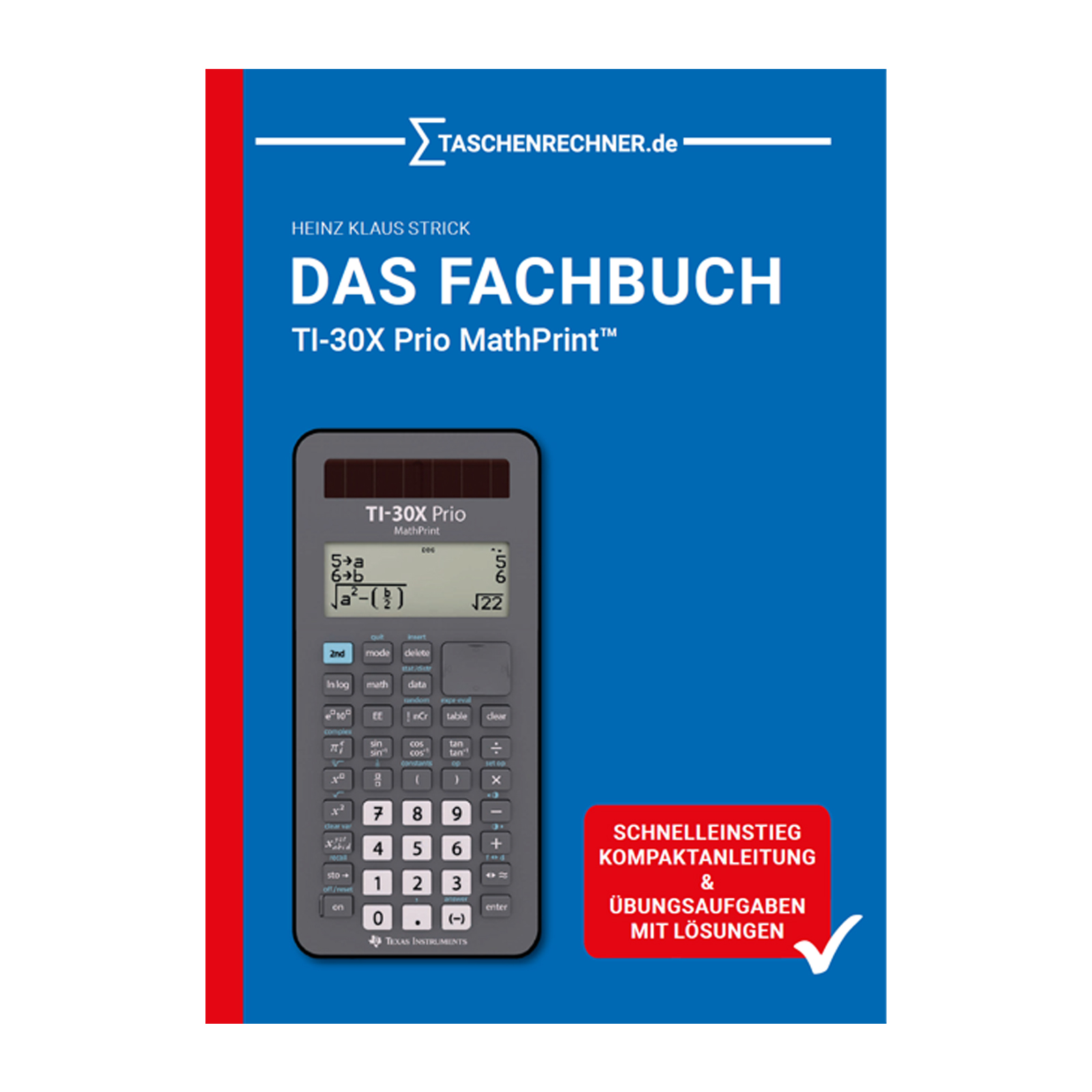 Fachbuch für TI-30XPrioMP