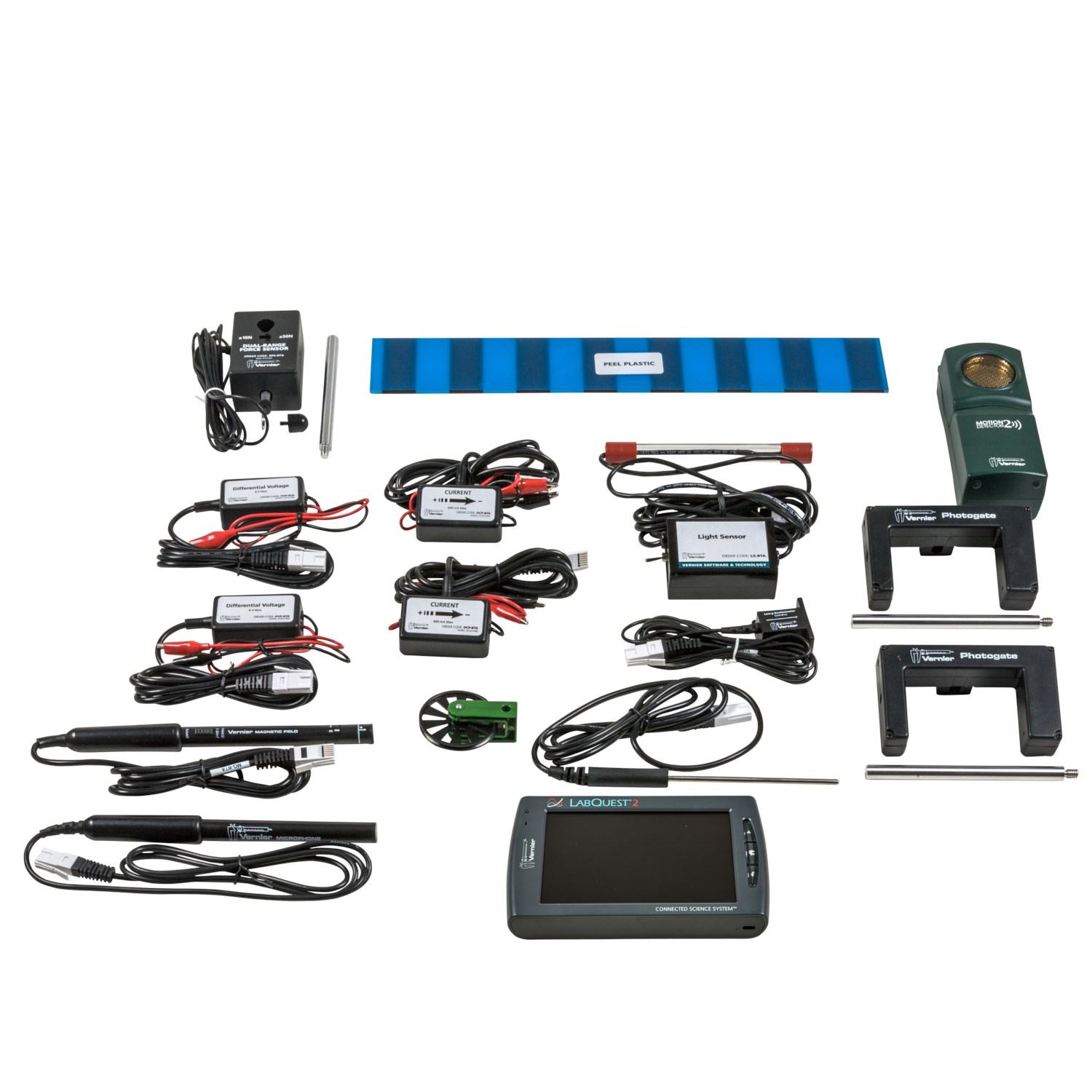 Vernier LabQuest 2 Paket Physik Deluxe Messwerterfassung für Schulen